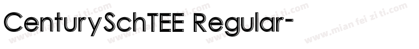 CenturySchTEE Regular字体转换